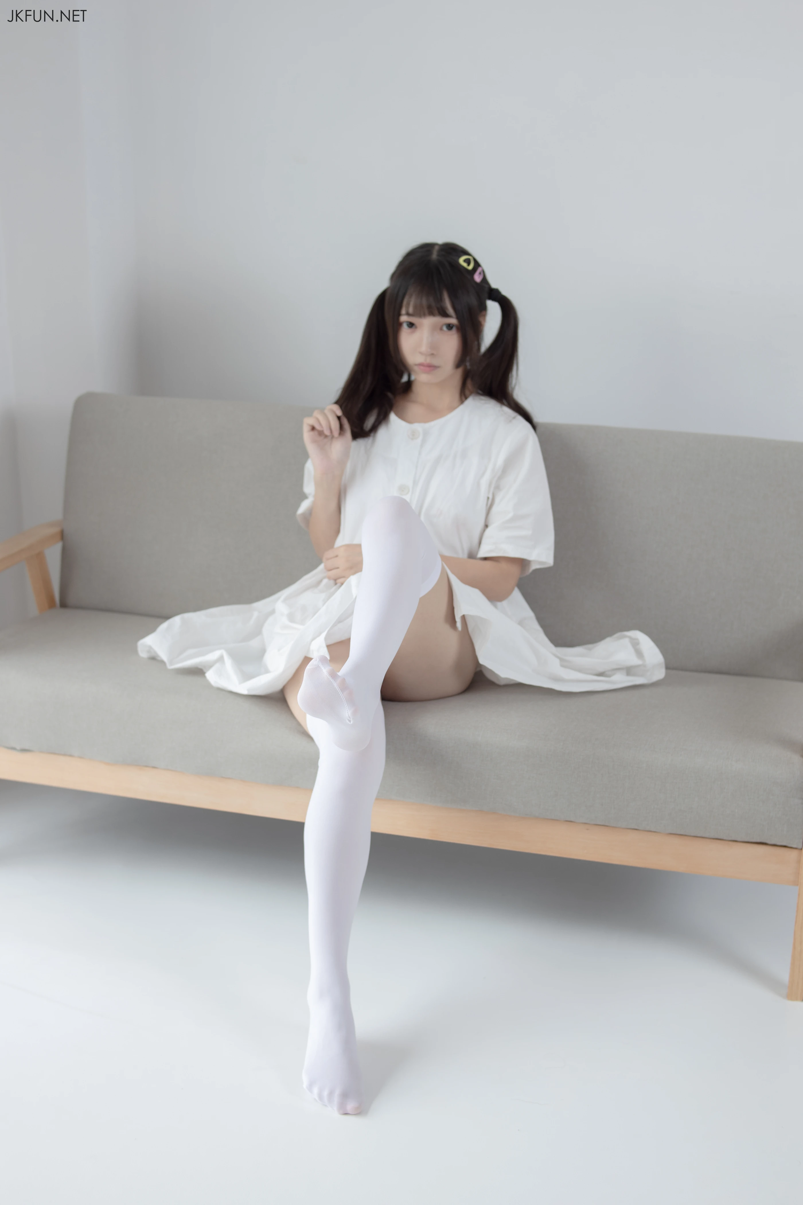 森萝财团 [JKFUN-014] 默陌 白衣飘飘的年代 [91P 1V]插图5